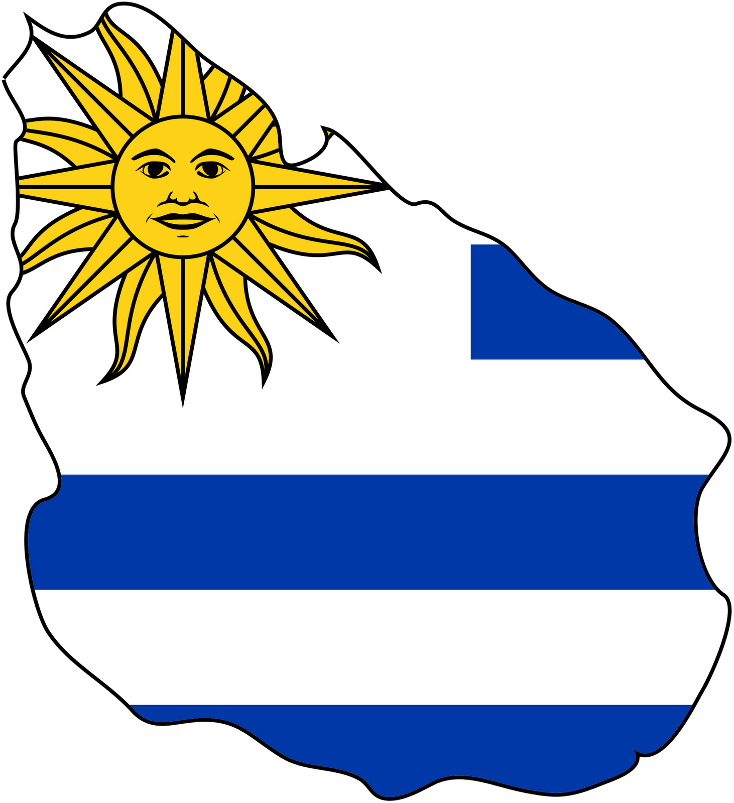 Flag of Uruguay Sun of May Inca Empire - Gen IPTV Top Rated IPTV Provider in Uruguay
